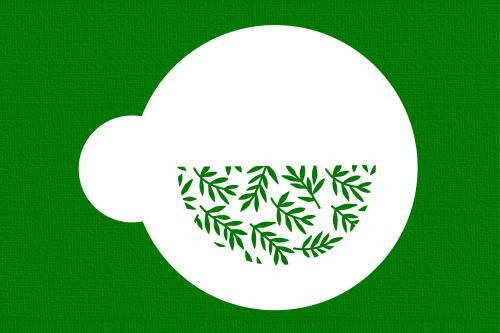 Dekoracja okrągłej bombki z listkami DUŻA.png