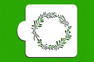 SZABLON Ramka - wianek jesienno-zimowy