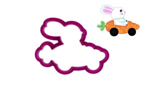 Foremka KRÓLIK W MARCHEWKOWYM AUCIE