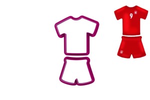 Foremki STRÓJ SPORTOWY - 2 SZT.