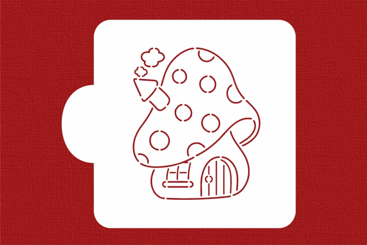 Domek muchomor - kolorowanka.png
