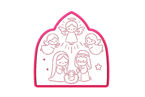 Szopka duża DO FOREMKI z gwiazdkami.png