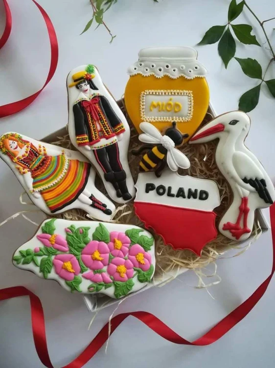 Słoik, pszczoła I, Kontur Polski - Zaczarowane Pierniczki.jpg