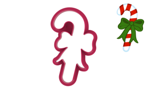 Foremka LASKA CUKROWA Z KOKARDĄ