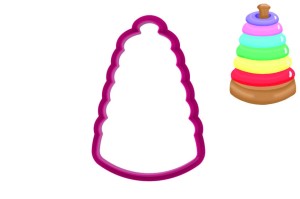 Foremka PIRAMIDA Z KÓŁEK