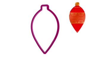 Foremka BOMBKA PODŁUŻNA + szablon