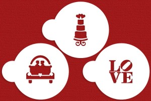 SZABLONY Zestaw "Ślub I"