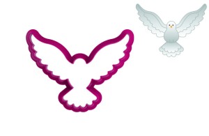 Foremka GOŁĄB KOMUNIJNY / NA BIERZMOWANIE