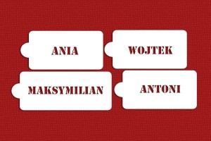 SZABLONY Imiona - stwórz własny szablon