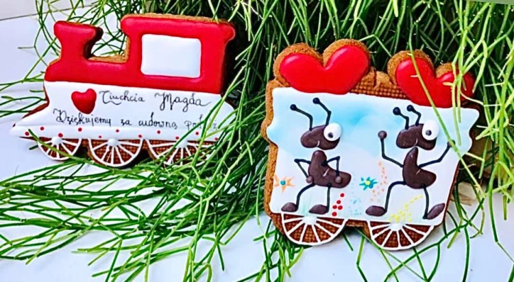 Lokomotywa - Cookies by Miskow.jpg