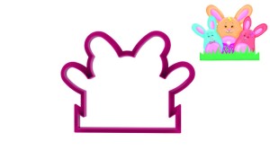 Foremka RODZINA KRÓLIKÓW