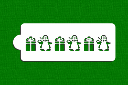 Dekor - pingwiny i prezenty.png