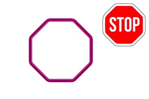 Foremka ZNAK STOP / OŚMIOKĄT / OKTAGON