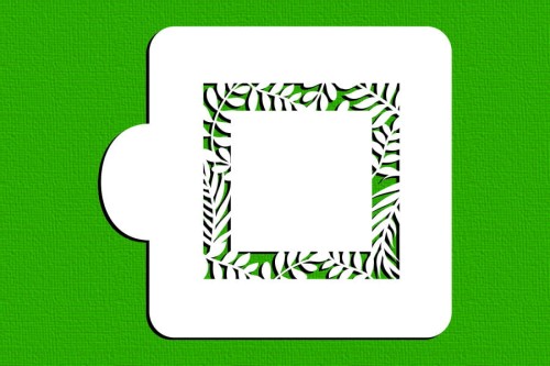 Ramka komunijna - z listkami.jpg