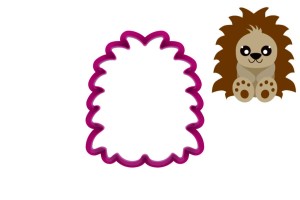 Foremka SIEDZĄCY JEŻ