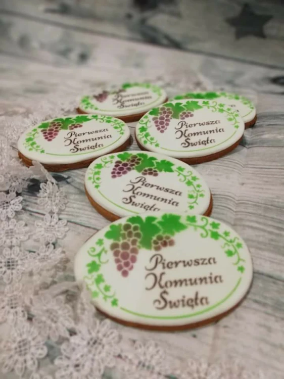 Ramka komunijna - zestaw z napisem - Beata Młynarczak.jpg