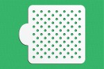 SZABLON Kropki tło