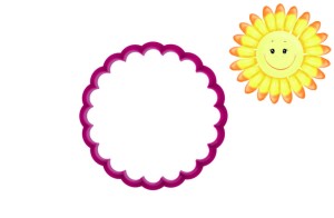 Foremka KOŁO Z DROBNĄ FALBANKĄ