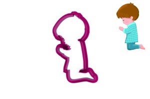 Foremka CHŁOPIEC MODLĄCY SIĘ