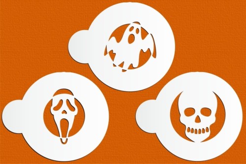 Helloween II - czaszka, maska, duszek.JPG